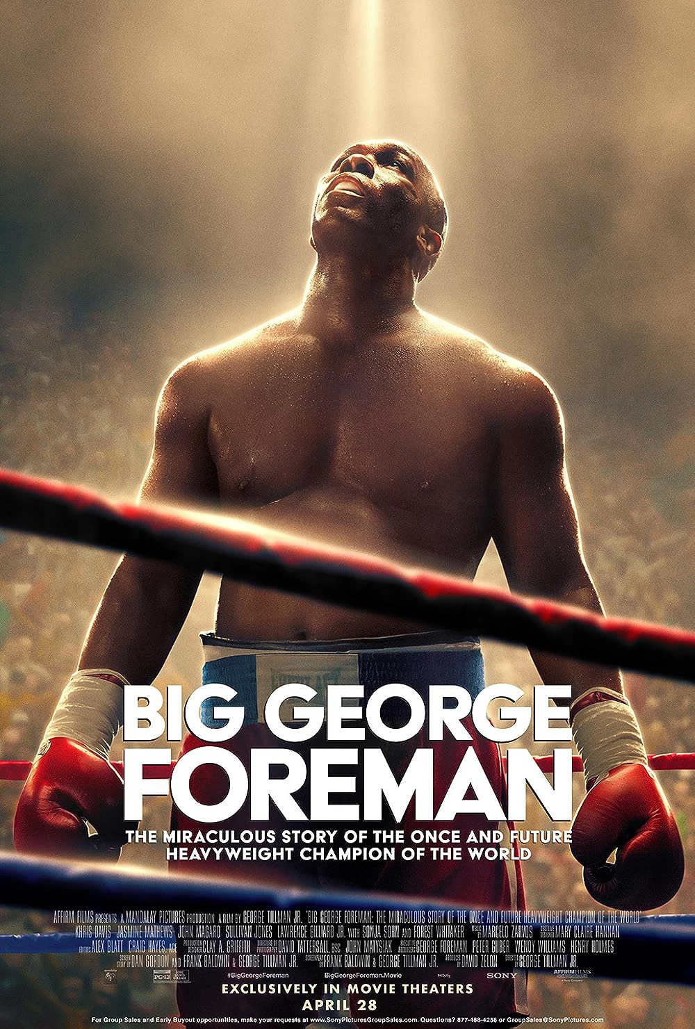 Phim Big George Foreman: Câu chuyện kỳ diệu về nhà vô địch quyền Anh hạng nặng - Big George Foreman: The Miraculous Story of the Once and Future Heavyweight Champion of the World (2023)