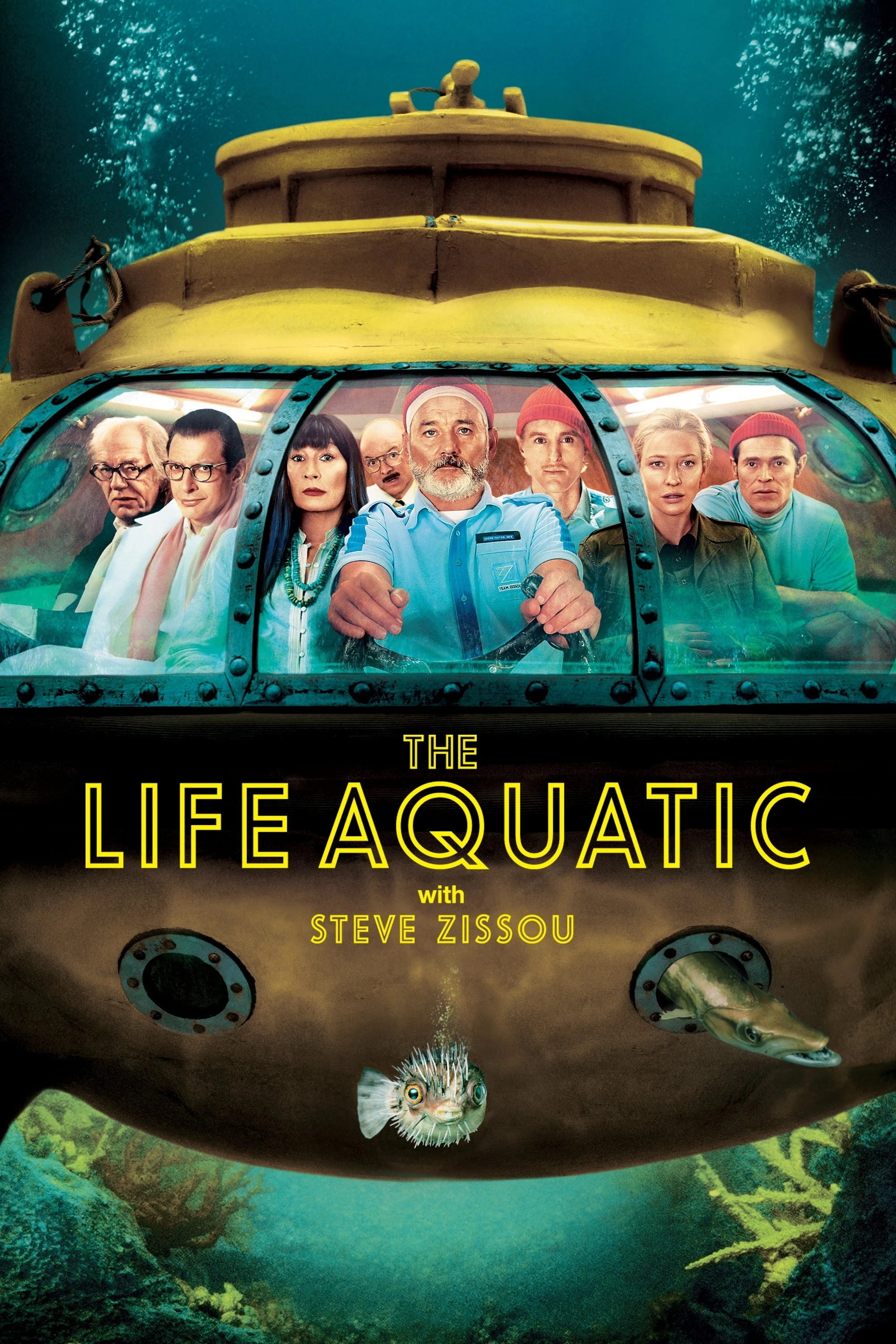 Phim Cá Mập Đốm Huyền Thoại - The Life Aquatic with Steve Zissou (2004)