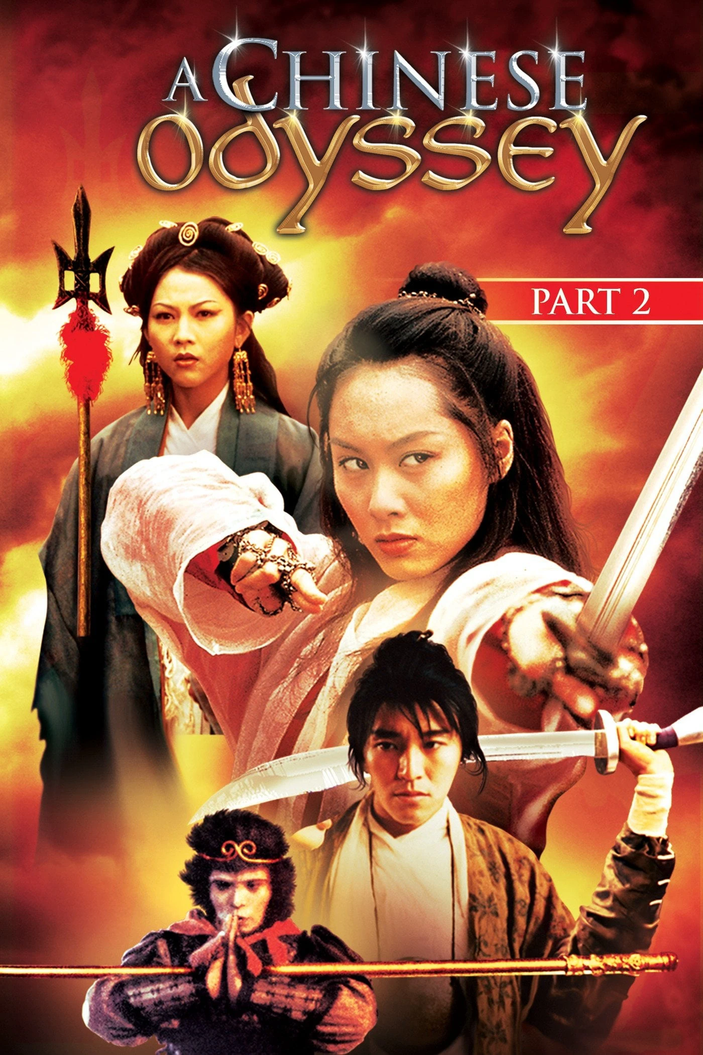 Phim Đại thoại Tây du phần 2: Tiên lý kỳ duyên - A Chinese Odyssey Part Two: Cinderella (1995)