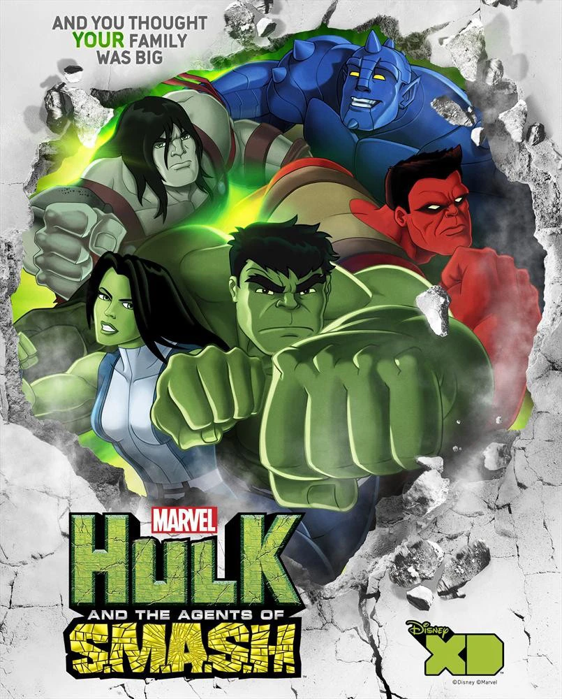 Phim Hulk Và Đặc Vụ S.M.A.S.H - Hulk And The Agents Of S.M.A.S.H. (2013)