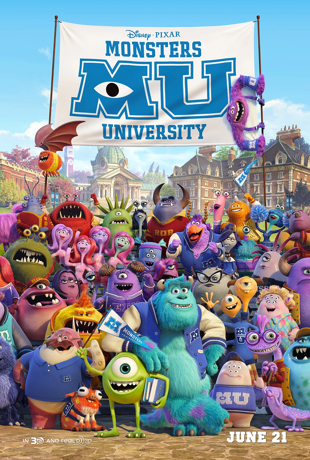 Phim Lò Đào Tạo Quái Vật - Monsters University (2013)