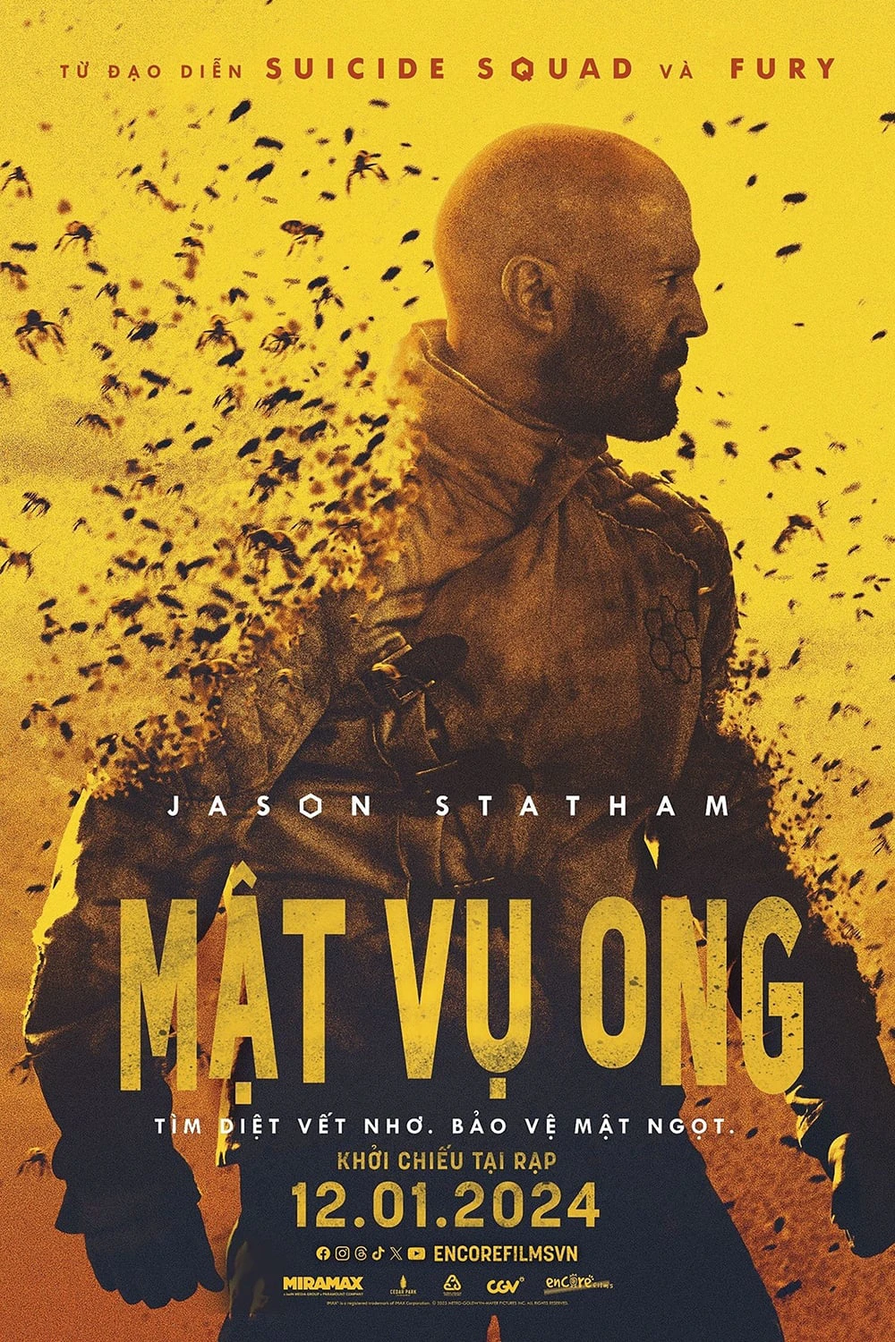 Phim Mật Vụ Ong - The Beekeeper (2024)