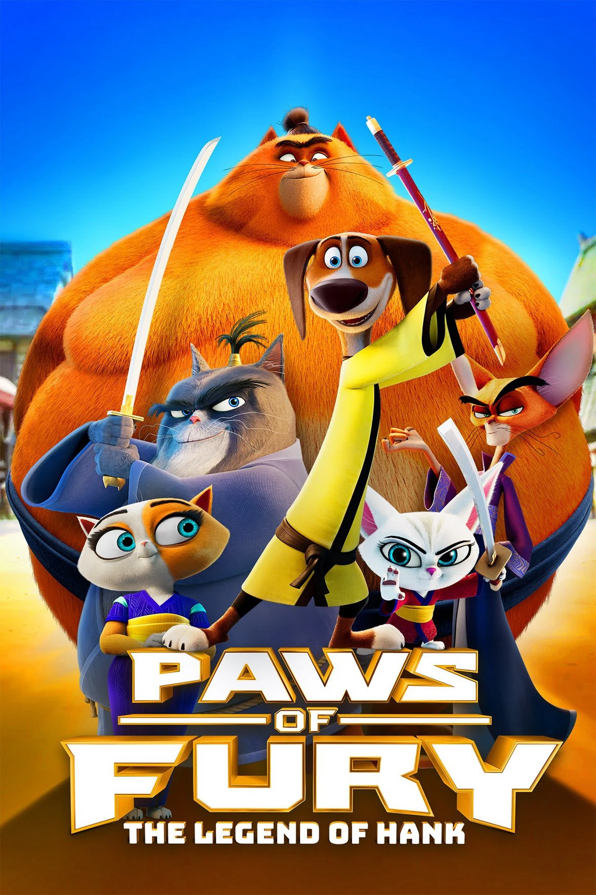 Phim Môn Phái Võ Mèo: Huyền Thoại Một Chú Chó - Paws of Fury: The Legend of Hank (2022)