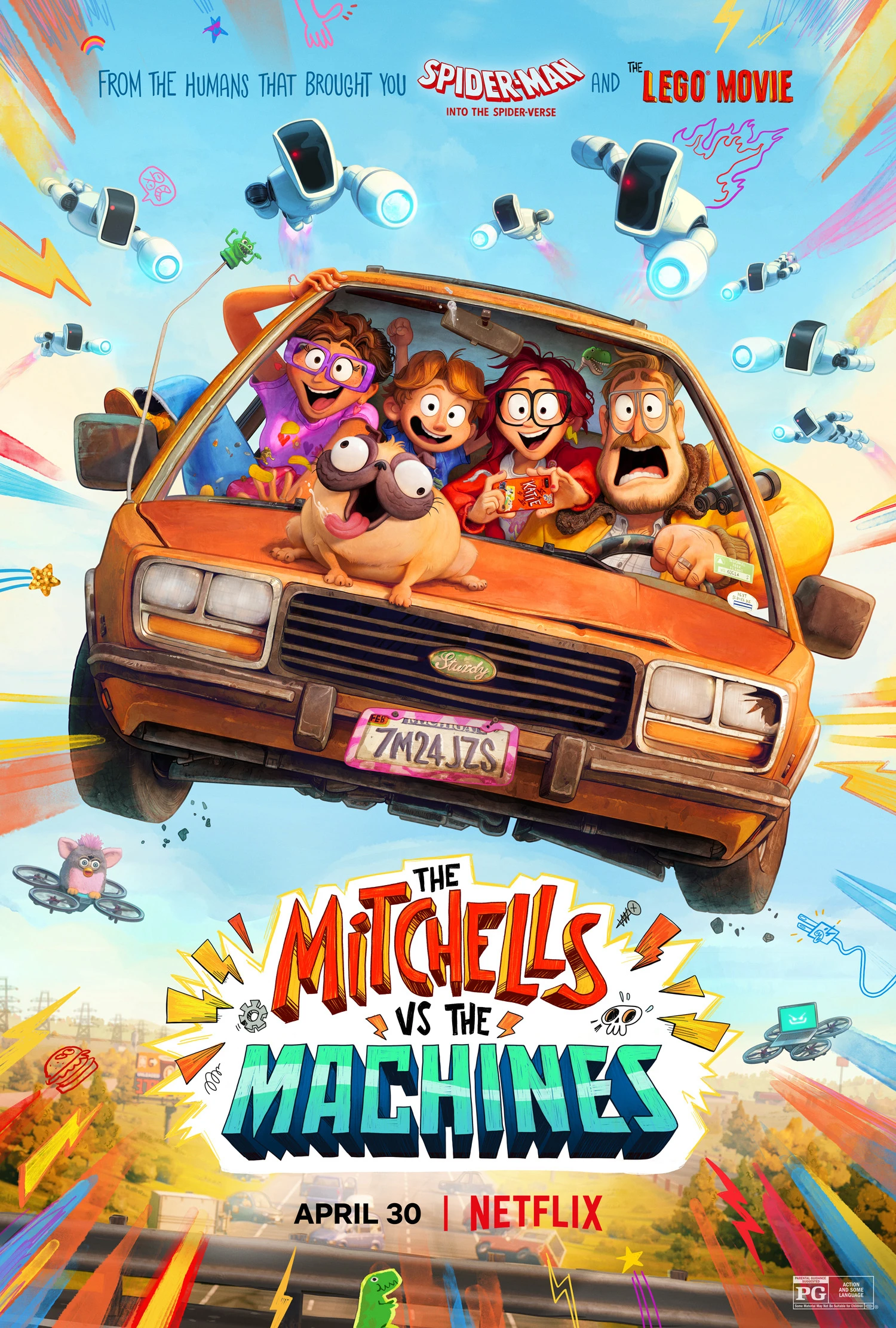 Phim Nhà Mitchell đối đầu với máy móc - The Mitchells vs. The Machines (2021)