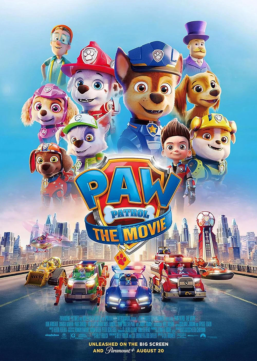 Phim Paw Patrol: Đội đặc nhiệm siêu đẳng - Paw Patrol: The Movie (2021)