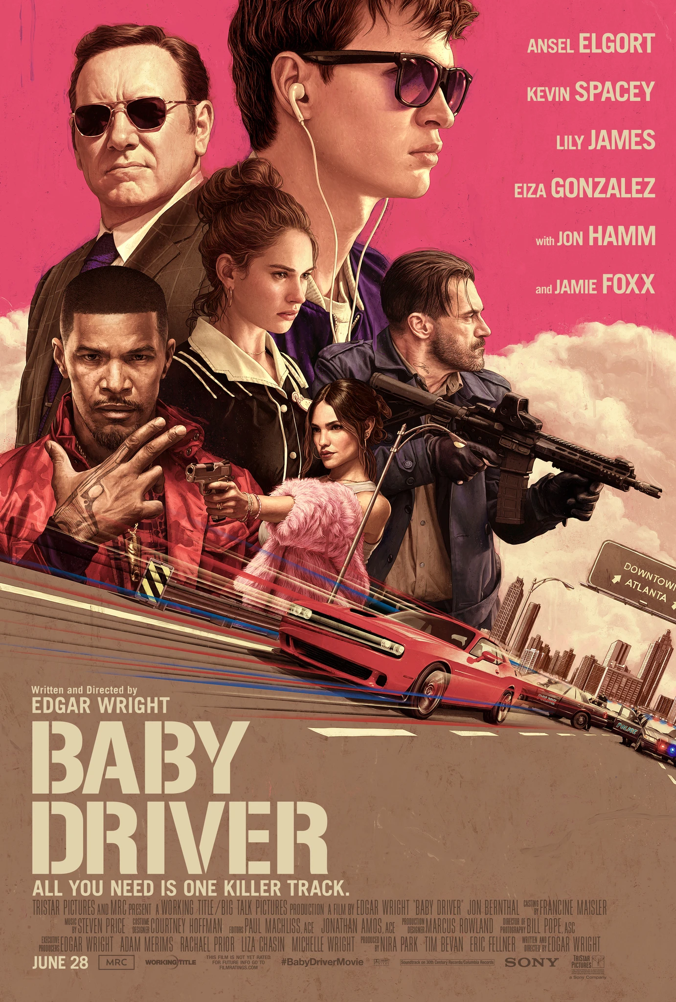 Phim Quái xế Baby - Baby Driver (2017)