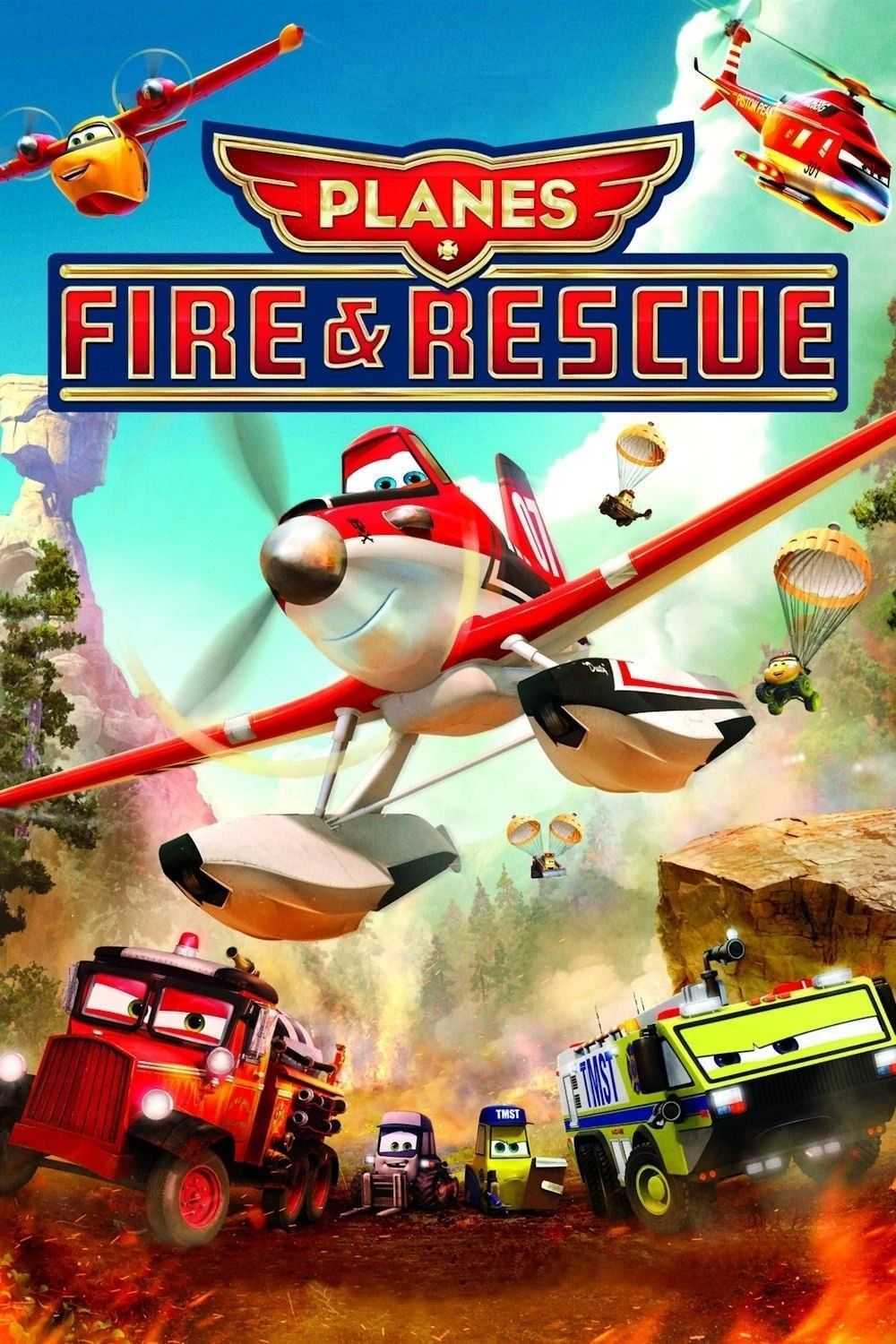 Phim Thế Giới May Bay: Anh Hùng & Biển Lửa - Planes: Fire & Rescue (2014)