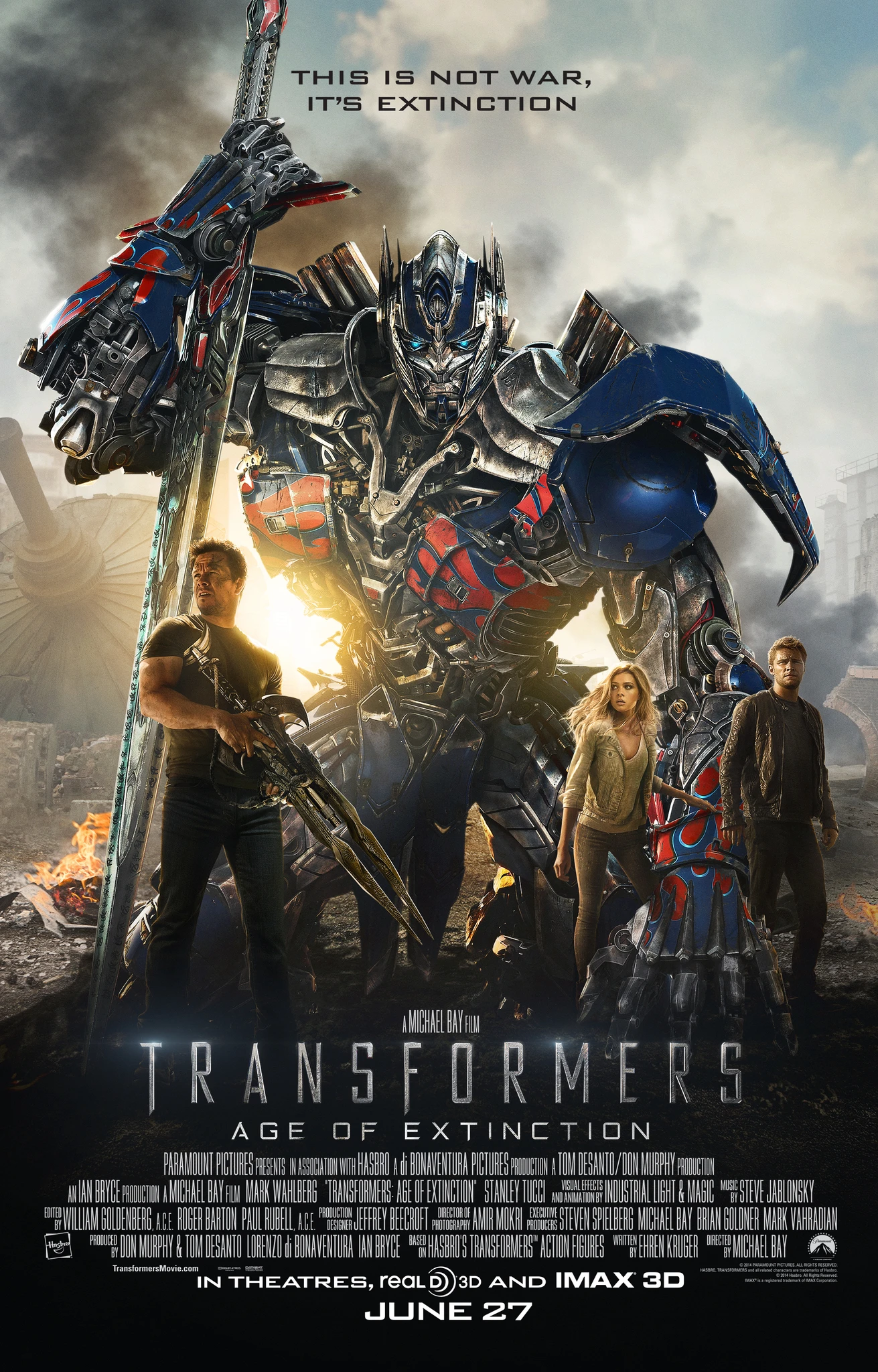 Phim Transformers 4: Kỷ nguyên hủy diệt - Transformers: Age of Extinction (2014)