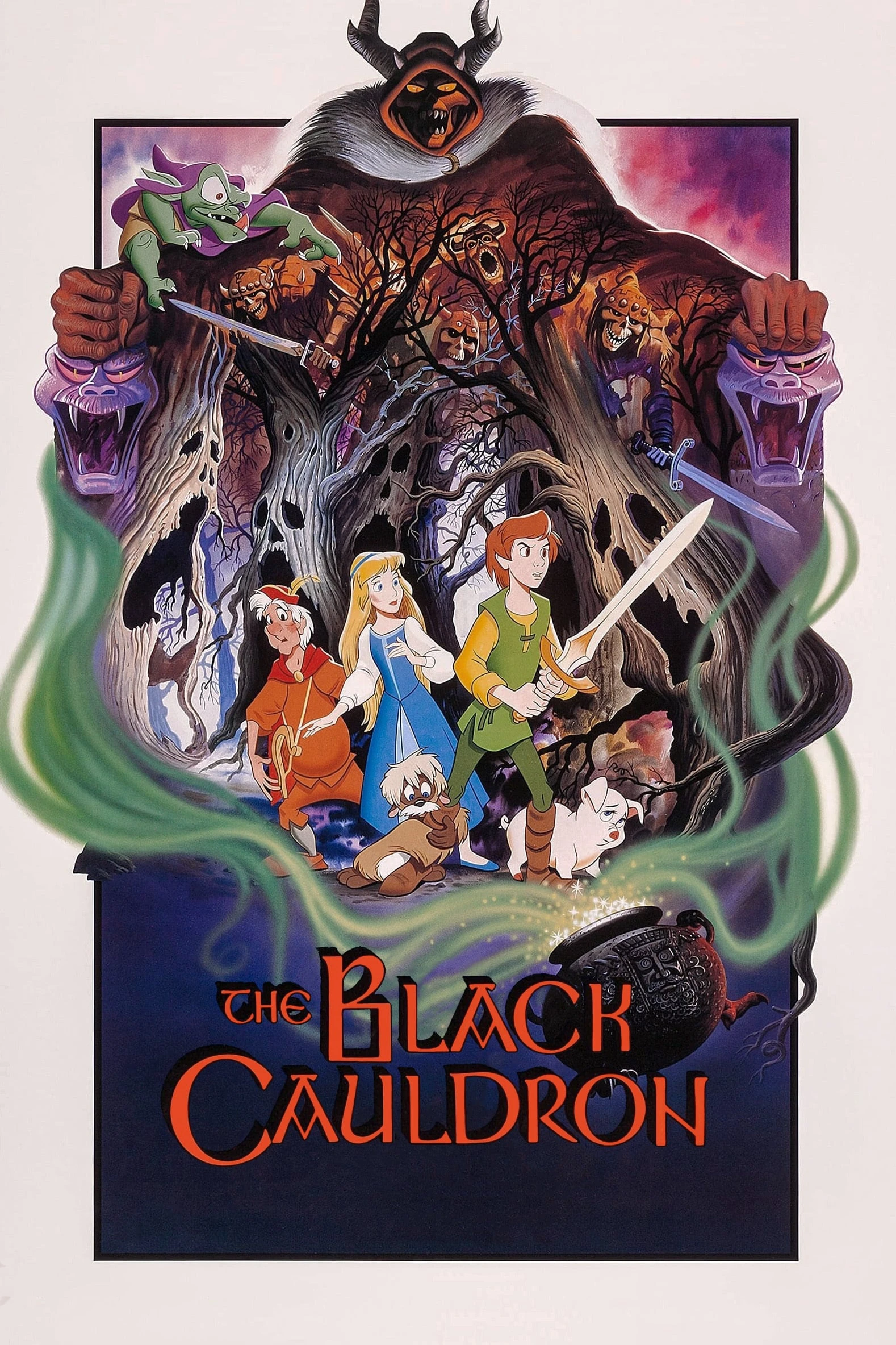 Phim Vạc Dầu Đen - The Black Cauldron (1985)