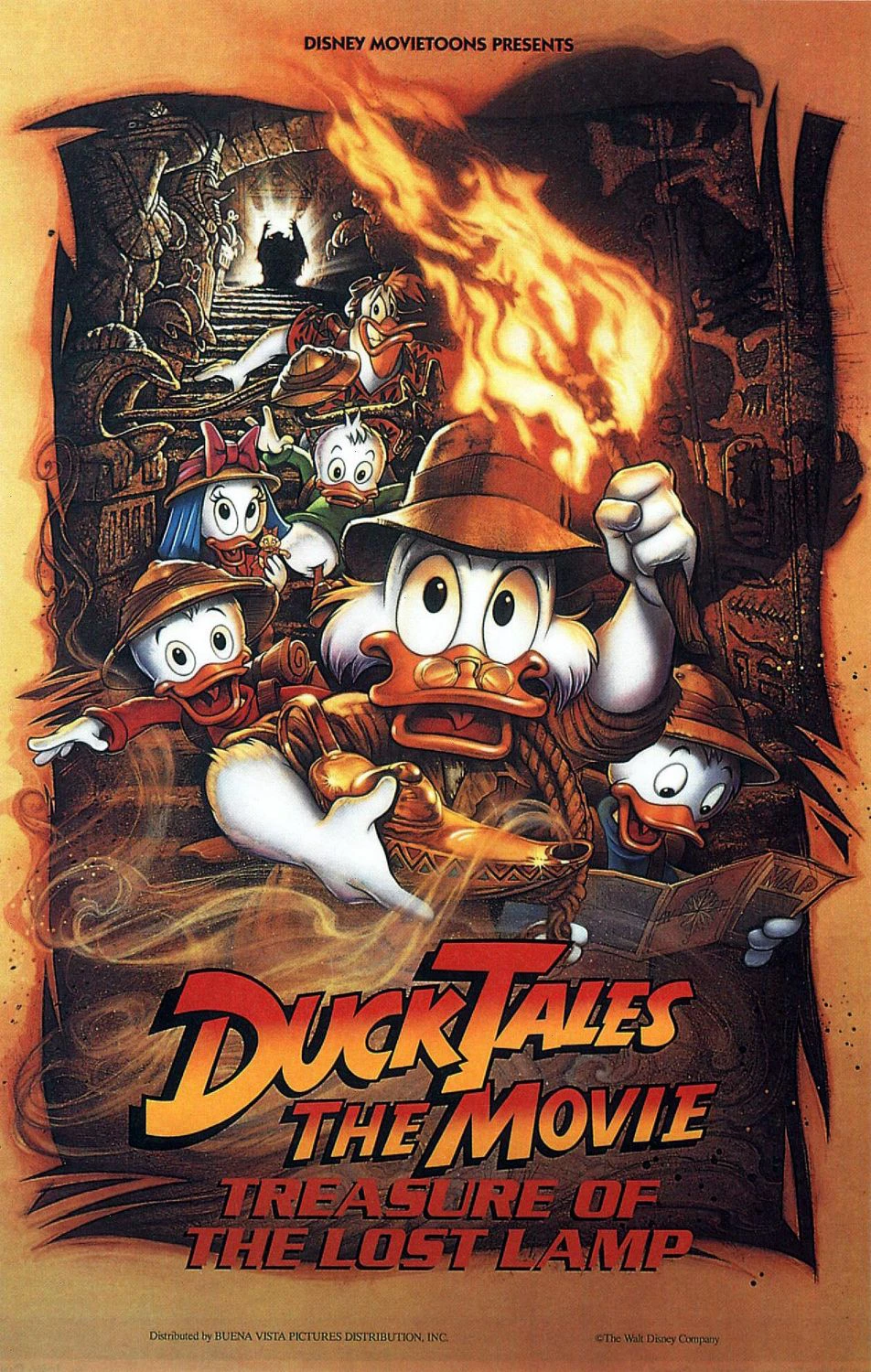 Phim Vịt Donal Và Kho Báu Quốc Gia - DuckTales the Movie: Treasure of the Lost Lamp (1990)